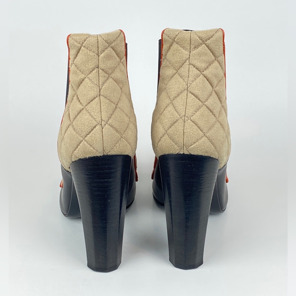 Ohne Titel Leather Quilted Ankle Boots - Picture 4 of 6